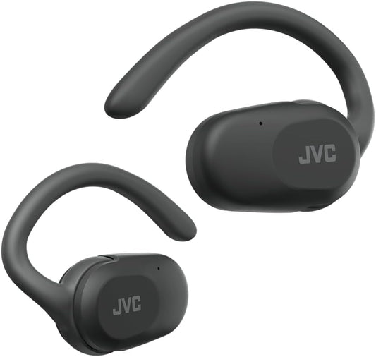 JVC HANP40T Open Ear Wireless Earbuds Bluetooth 5.4 Black