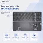 Dell Pro 16 Business Laptop with Intel Core 5 and Windows 11 Pro