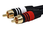Monoprice 105600 Premium Stereo to RCA Audio Cable - 15ft