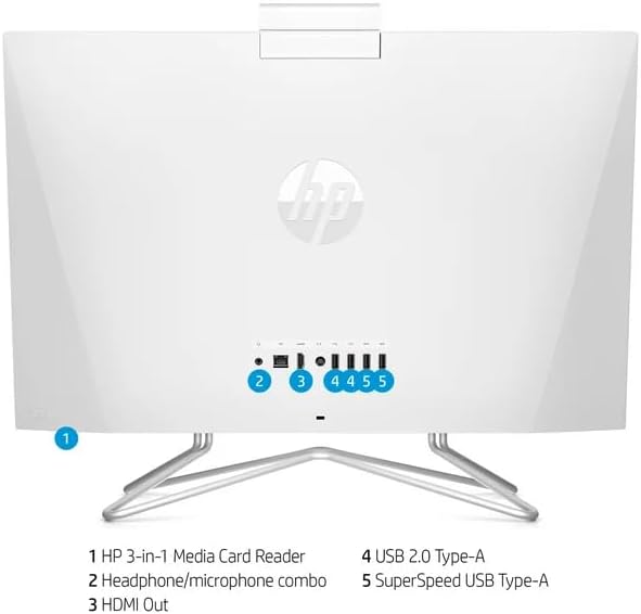 HP Intel Core i3 24 All-in-One PC, 256GB SSD