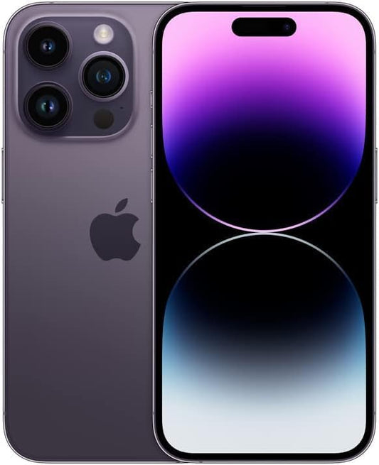 Apple iPhone 14 Pro - 256GB, Deep Purple, TracFone (Renewed)