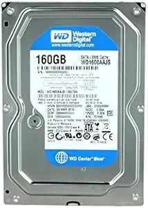 Western Digital WD1600AAJS 160GB 7200RPM SATA Hard Drive