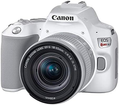Canon 3457C001 EOS Rebel SL3 White DSLR Camera Kit