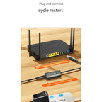 Router Rebooter Metal Auto-Reset Timer Switch with 12H/24H/72H Cycles
