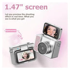 BXGBWKZHRQF 2K Mini Retro Action Camcorder