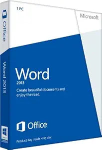 Microsoft 059-08400 Word 2013 Key Card