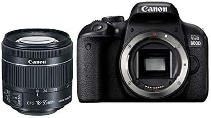 Canon 1895C002 EOS Rebel T7i DSLR Camera Kit, Renewed