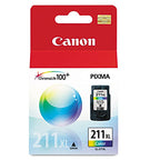 Canon 2975B01AA CL-211XL High-Yield Tri-Color Ink