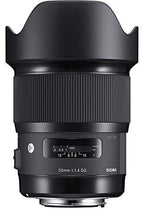 Sigma 412954 20mm F1.4 Art DG HSM Lens - Canon Mount