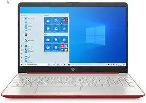 HP hp15 Pentium 6405U 4GB RAM 128GB SSD Scarlet Red Laptop — main product image
