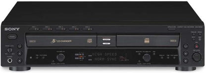 Sony RCDW500C CD Player/Recorder - Dual Deck MP3 Playback
