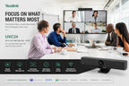 Yealink UVC34 4K USB Video Bar for Small Meeting Rooms