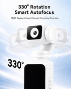 ULPTXOO 4K Pocket Vlogging Camera with AI Face Tracking