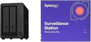 Synology DVA1622 16 Channel NVR - Deep Learning Video Analytics