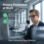 EXGYAN Snap-On Privacy Cover for Meta & Oakley Smart Glasses