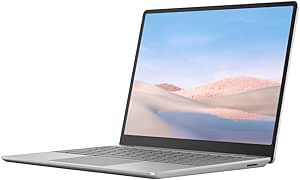 Microsoft TNV-00001 Surface Laptop Go - 12.4" Touchscreen, Platinum