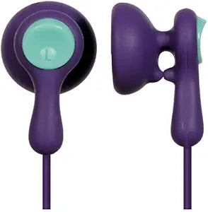 Panasonic RP-HV41-V Eardrops - Violet/Aqua Earbud Headphones — main product image