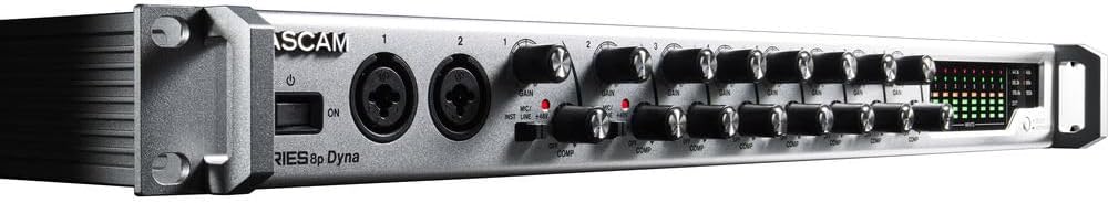 Tascam SERIES 8P DYNA Mic Preamp - 8-Channel Compressor