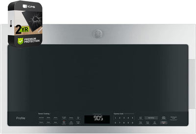 GE E99GEPVM9005SJSS Profile Microwave Oven Stainless Steel Bundle