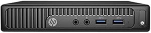HP V2V80UT#ABA Compact Black Mini PC — main product image