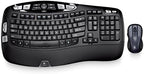 Logitech MK550 Wireless Wave Keyboard and Laser Mouse Combo