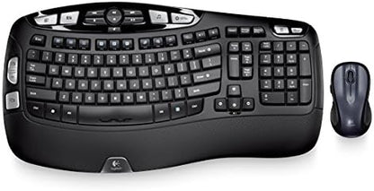 Logitech MK550 Wireless Wave Keyboard and Laser Mouse Combo