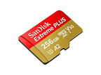 SanDisk SDSQXBZ-256G-ANCMA Extreme Plus 256GB microSDXC Card