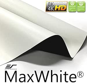 Elite Screens MAXWHITE Projection Screen Material Sample — main product image