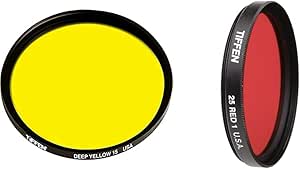 Tiffen 77mm 15 & 25 Filter Yellow Red Set