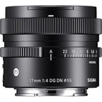 Sigma 17mm f/4 DG DN Contemporary Sony E Wide-Angle Lens Bundle