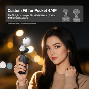 NEEWER M29 Mini LED Fill Light for DJI Osmo Pocket 4