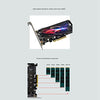 Bloepum Dual NVMe PCIe X8 Bifurcation Adapter Card