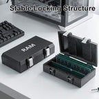 Aukuoy 16-Slot Lockable DDR RAM Storage Box