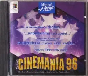 Microsoft 0795 Cinemania 96 Movie Guide Software