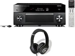 Yamaha RX-A3060 AV Receiver PRO-300 Headphones Bundle