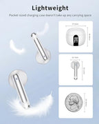XIAOWTEK S58 Wireless Earbuds with LED Charging Case Display