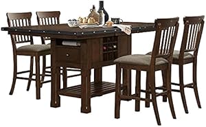 Lexicon Schleiger 5-Piece Counter Height Dining Set
