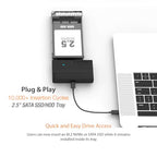 ICY DOCK EZ-Adapter MB104U-1SMB USB-C Adapter for SATA and M.2 SSDs