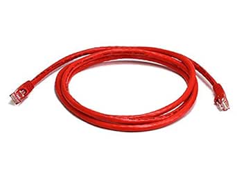 Monoprice 103432 Cat6 Ethernet Cable 5ft Red