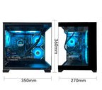 YAWYORE Ryzen 7 5700X RTX 5060 Gaming Desktop PC