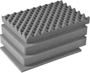 Pelican 1400 4-Piece Upgraded Pluck Foam Set by CVPKG