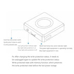 RUDIWRO Aluminum M.2 NVMe SSD Enclosure, Tool-Free Type-C