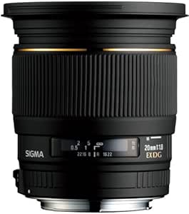 Sigma 411101 20mm f/1.8 Wide Angle Lens (Canon)