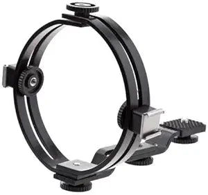 Polaroid PL-BRO-1 O-Ring Dual Flash Bracket for Canon EOS