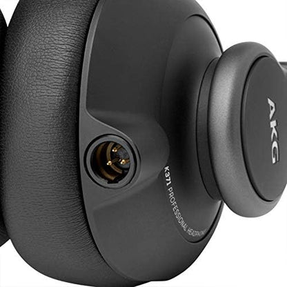 AKG K371 Pro Audio Over-Ear Studio Headphones (Renewed)