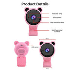DDYYDS 1080p Plug-and-Play Webcam with Built-in Microphone