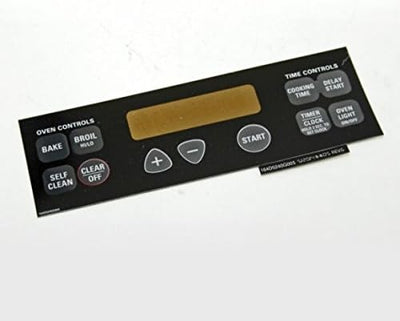 GE WB27T10587 Faceplate Graphics Asm OEM Part