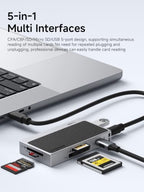 Hagibis 5-in-1 USB-C CFexpress Type A/B and SD Card Reader