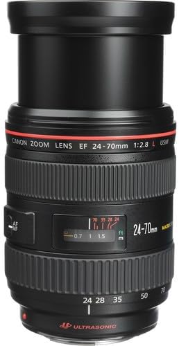Canon 8014A002 EF 24-70mm f/2.8L USM Zoom Lens Renewed