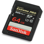 SanDisk SD_Extreme_Pro_UII_R3 64GB UHS-II SD Card Bundle